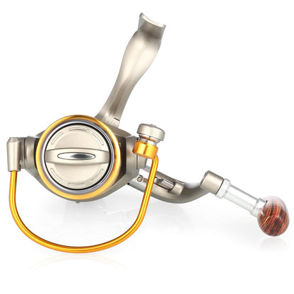 YUMOSHI Lightweight Metal 12BB LC1000-7000 Series 5.5:1 Spinning Fishing Reel Trolling Reel