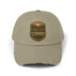 Khaki cap with KY Bluegrass Outfitters logo on a white background