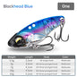 1PCS 3.5g/5g/7g/10g/15g VIB Fishing Lure – Rattlesnake Iron Jig, long-cast hard lure for predatory fish.