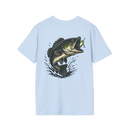 Bass Fishing T-Shirt - Largemouth Bass Graphic Tee | KY Bluegrass Outfitters