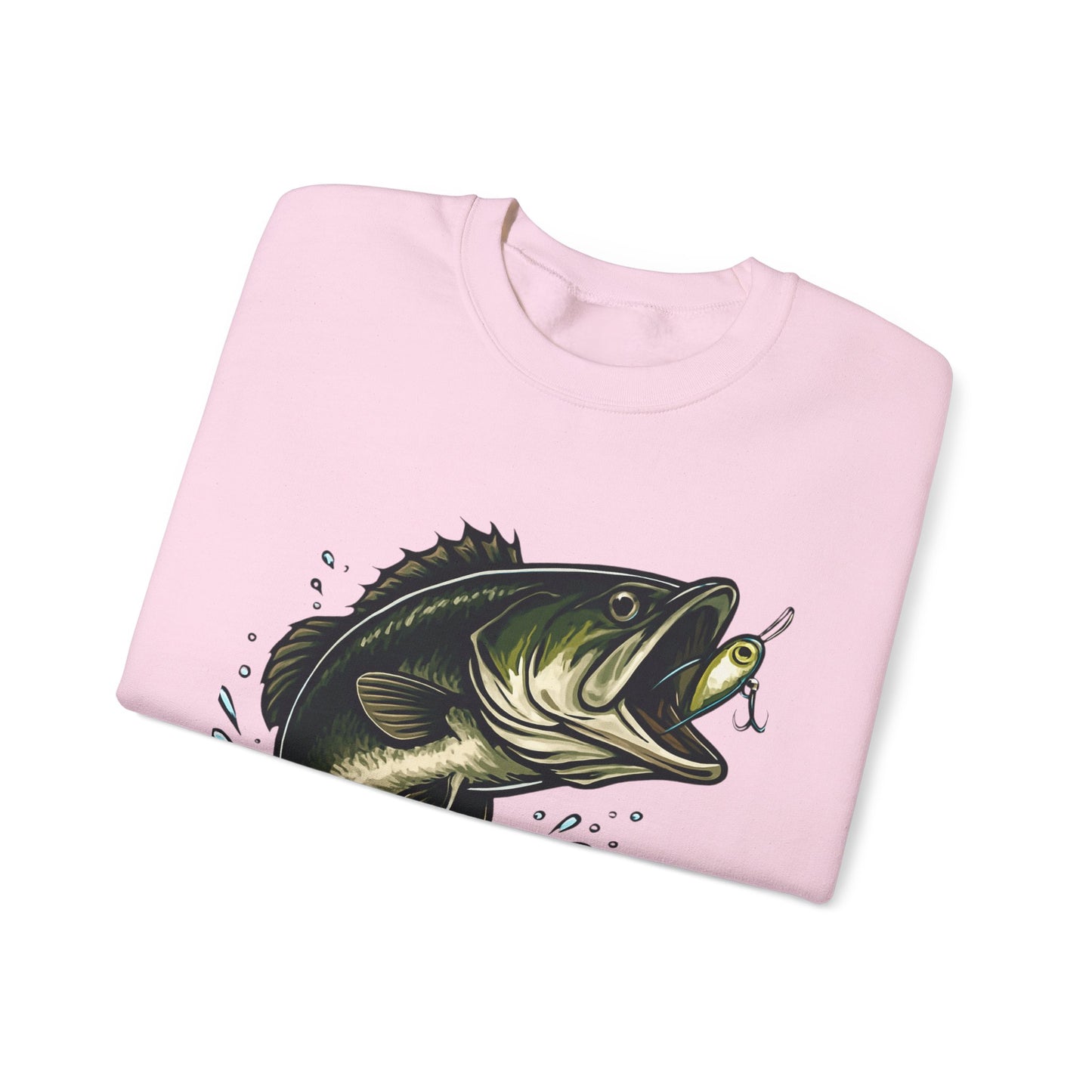 Unisex Heavy Blend Crewneck Sweatshirt with bass - Comfortable Cotton Fleece