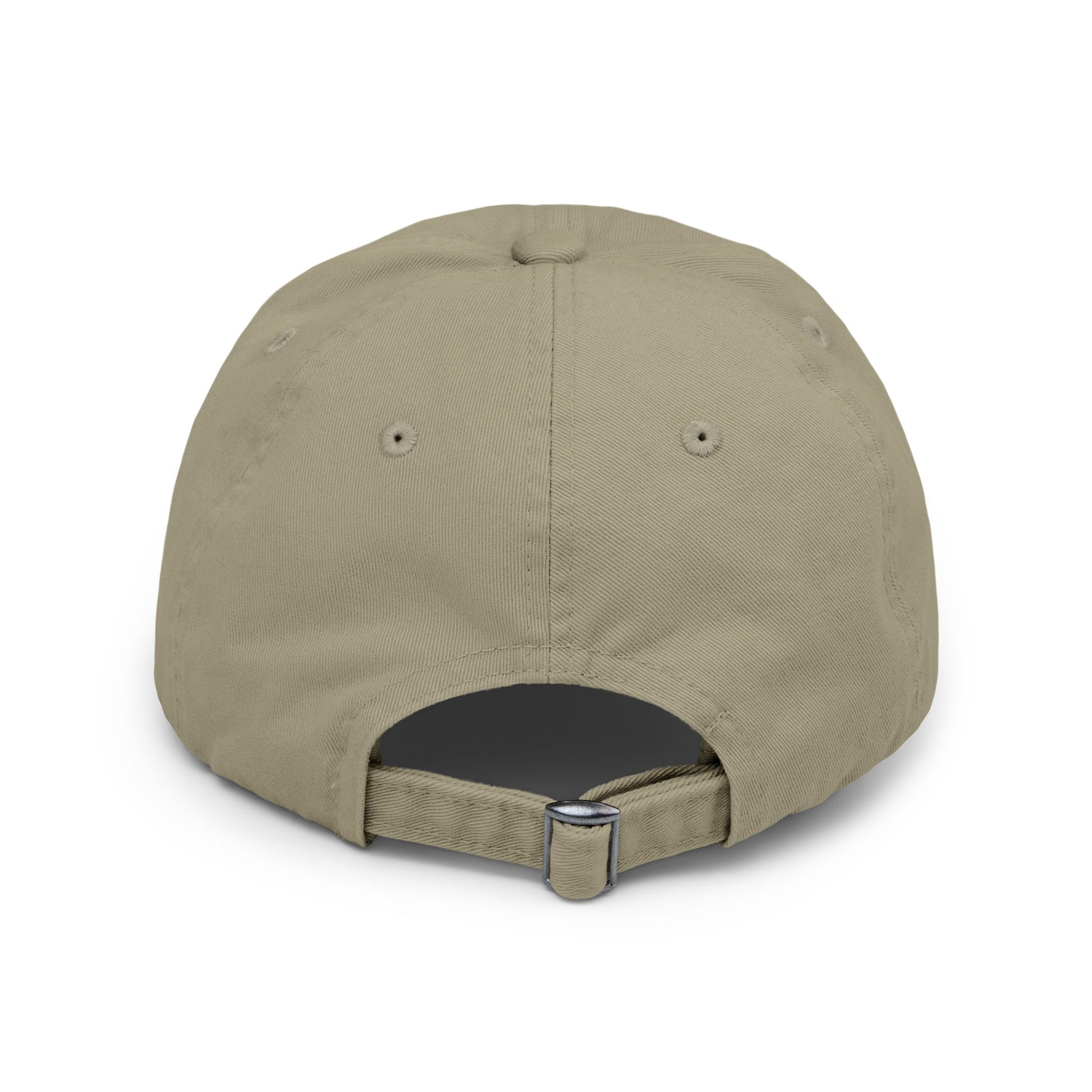 Beige baseball cap on a white background