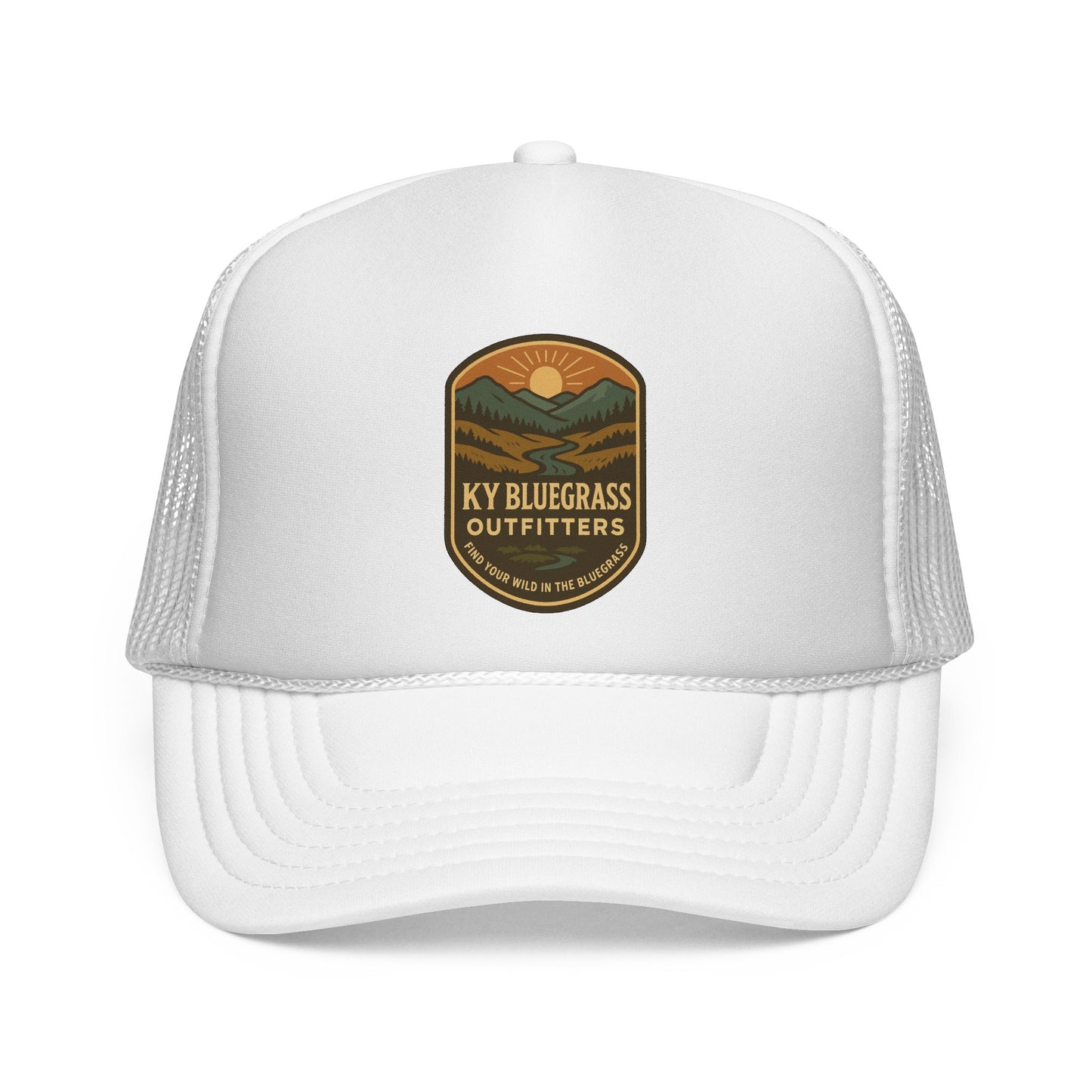 Trucker Cap - Mesh Back Snapback Hat | KY Bluegrass Outfitters
