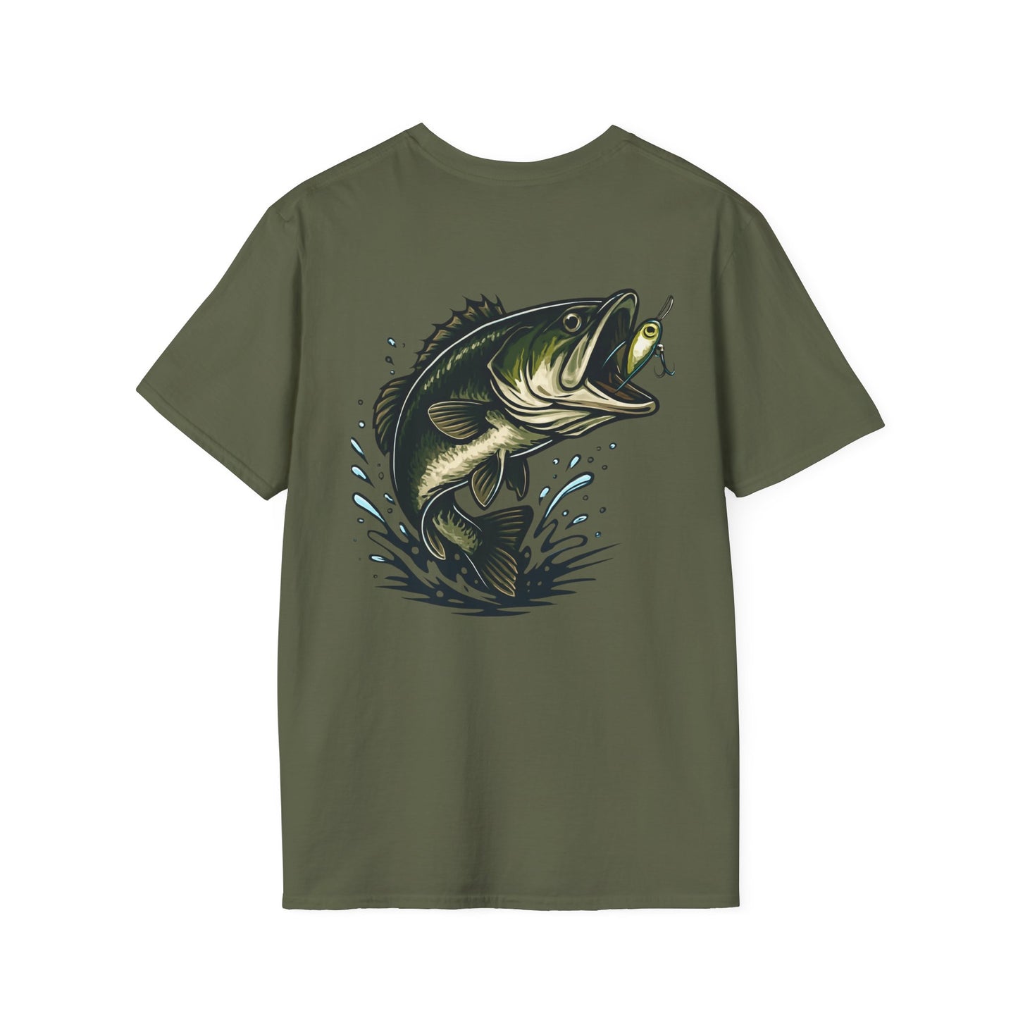 Bass Fishing T-Shirt - Largemouth Bass Graphic Tee | KY Bluegrass Outfitters
