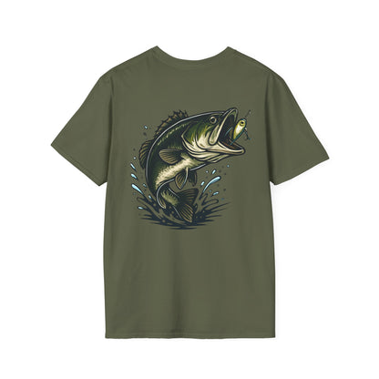 Bass Fishing T-Shirt - Largemouth Bass Graphic Tee | KY Bluegrass Outfitters