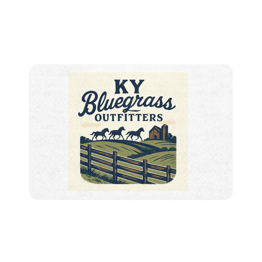 Farmhouse Pet Food Mat 12x18 - Non-Slip Dog & Cat Feeding Mat | KY Bluegrass Outfitters