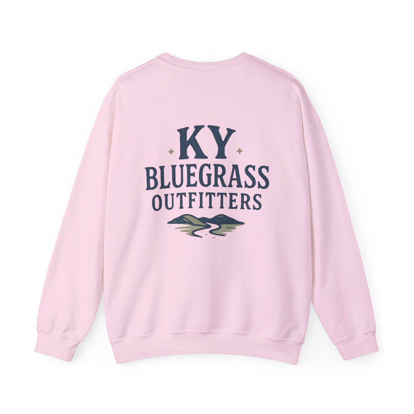 Unisex Heavy Blend Crewneck Sweatshirt with bass - Comfortable Cotton Fleece