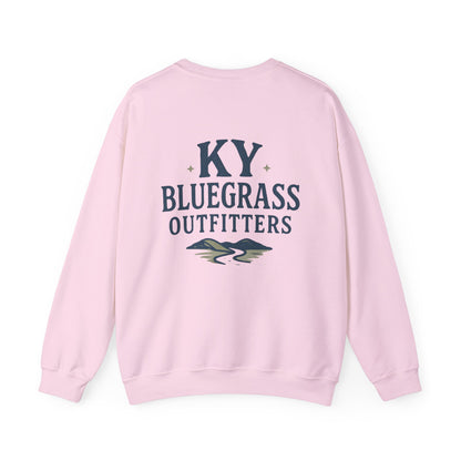 Unisex Heavy Blend Crewneck Sweatshirt with bass - Comfortable Cotton Fleece