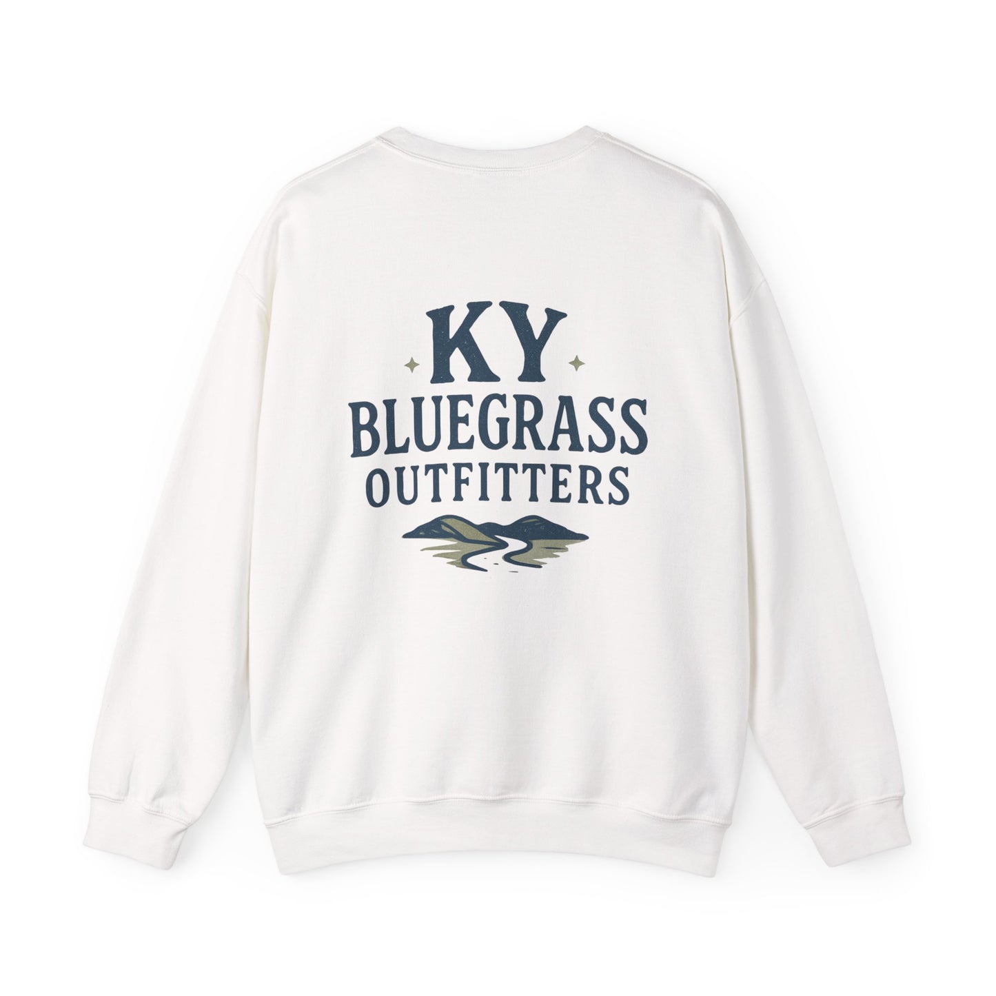 Unisex Heavy Blend Crewneck Sweatshirt with bass - Comfortable Cotton Fleece