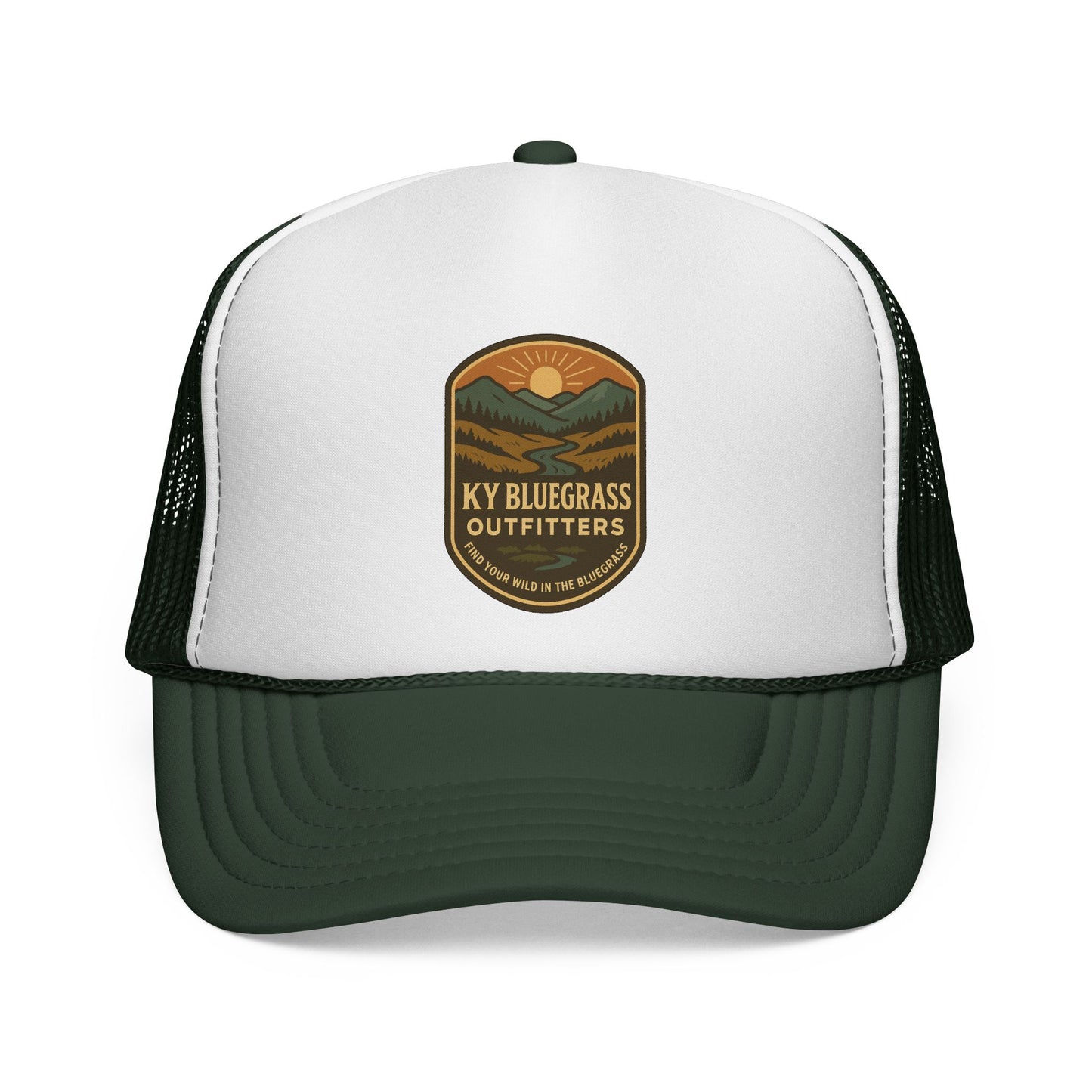 Trucker Cap - Mesh Back Snapback Hat | KY Bluegrass Outfitters