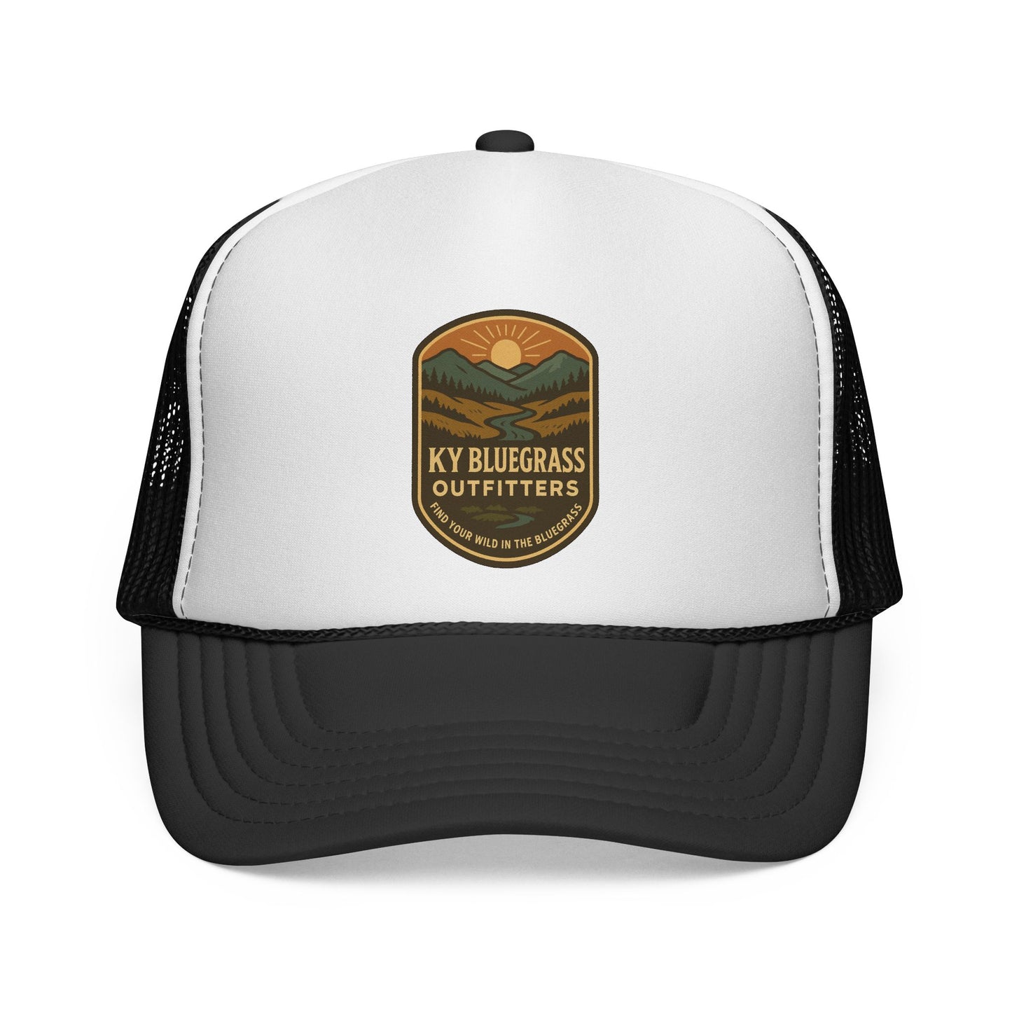 Trucker Cap - Mesh Back Snapback Hat | KY Bluegrass Outfitters