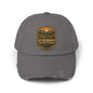 Gray cap with KY Bluegrass Outfitters logo on a white background