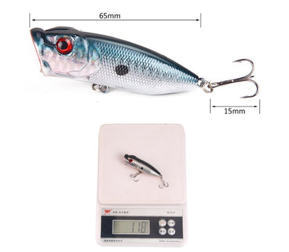 5pcs/set 5 Colored Fishing Lures