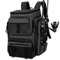 Fishing Backpack with Rod Holder, Tackle Organizer Box & Hiking Storage