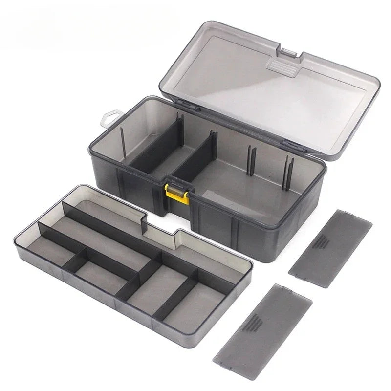Waterproof Double Layer Fishing Tackle Box