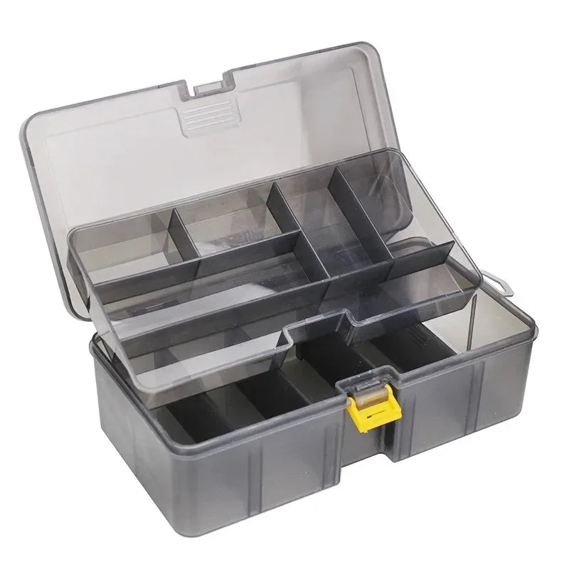 Waterproof Double Layer Fishing Tackle Box