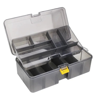 Waterproof Double Layer Fishing Tackle Box
