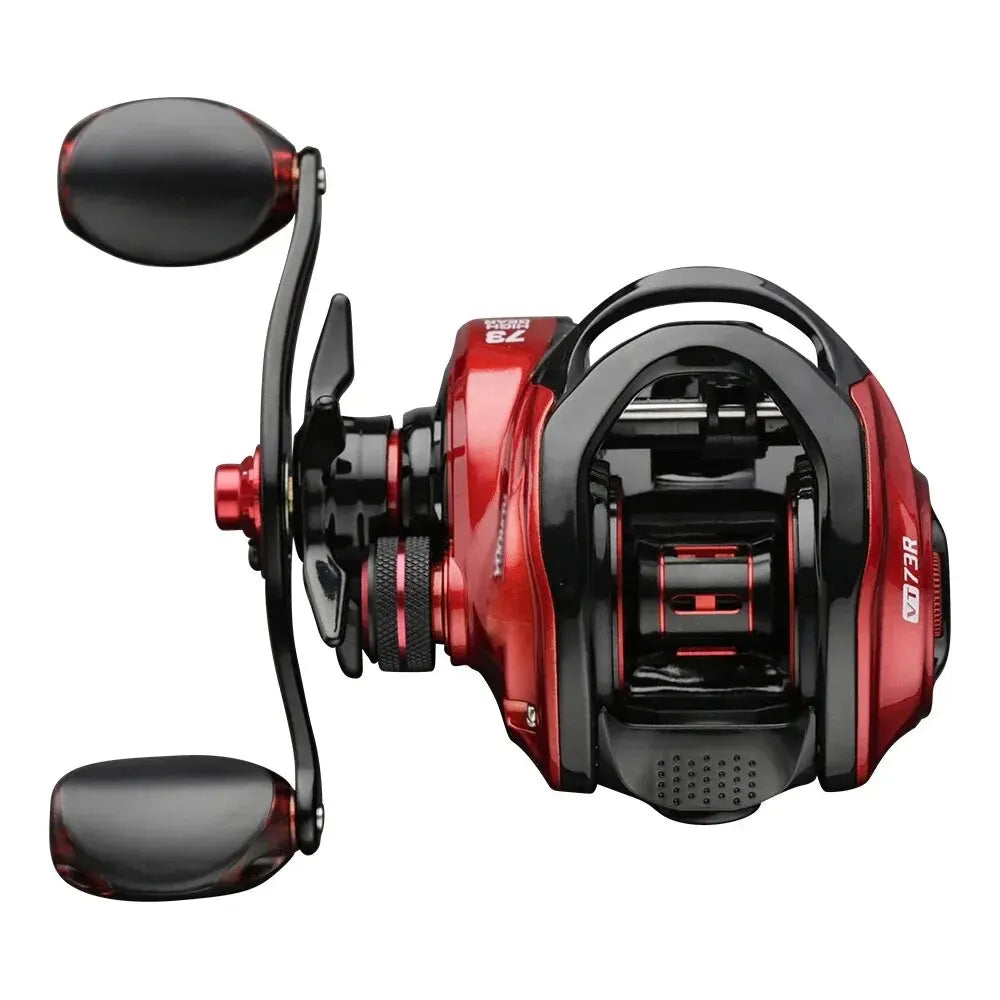 Fishing Reel 8kg Max Drag Right-Handed Red